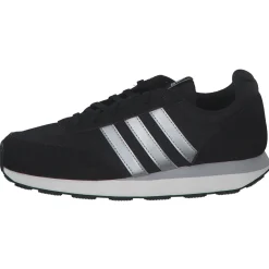 Adidas Run 60s 3.0 W, Sneakers Low, Damen, black/slvmt/white
