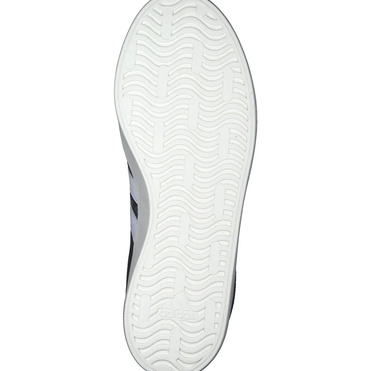 Adidas VL Court 3.0 W, Schnürschuhe, Damen, black/white/gold met