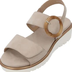 Ara Bilbao 33505, Keilsandaletten, Damen, Beige