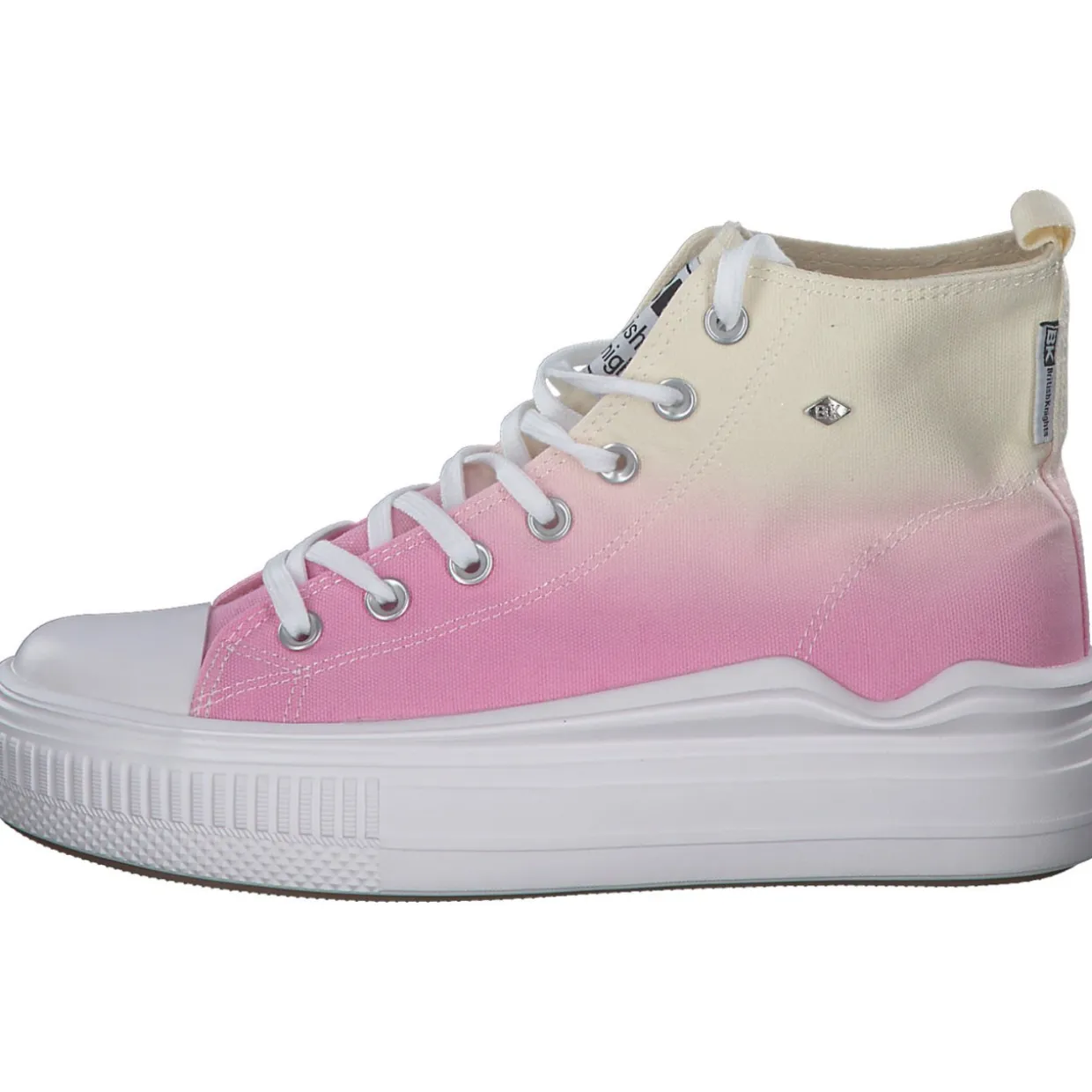 British Knights Kaya Flow Mid B51, Stiefel, Damen, pink white gradient