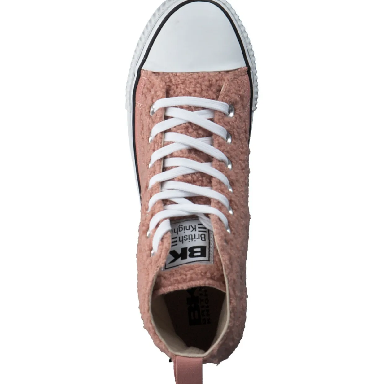 British Knights Kaya Mid B50, Sneakers High, Damen, Altrosa