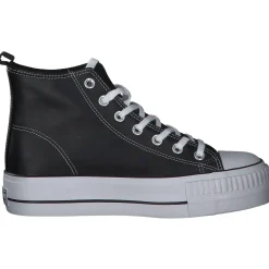 British Knights Kaya Mid B49, Sneakers High, Damen, Schwarz