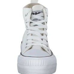 British Knights Kaya Mid B49, Sneakers High, Damen, Weiß