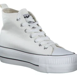 British Knights Kaya Mid B49, Sneakers High, Damen, Weiß