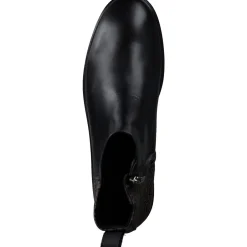 Calvin Klein HW0HW01313, Chelsea Boots, Damen, Schwarz /Brown Mono
