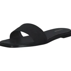 Calvin Klein HW0HW00817, Plateau-Pantoletten, Damen, CK black