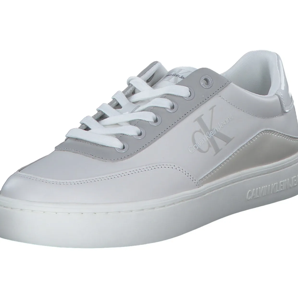 Calvin Klein YW0YW015270LE, Schnürschuhe, Damen, bright white / creamy