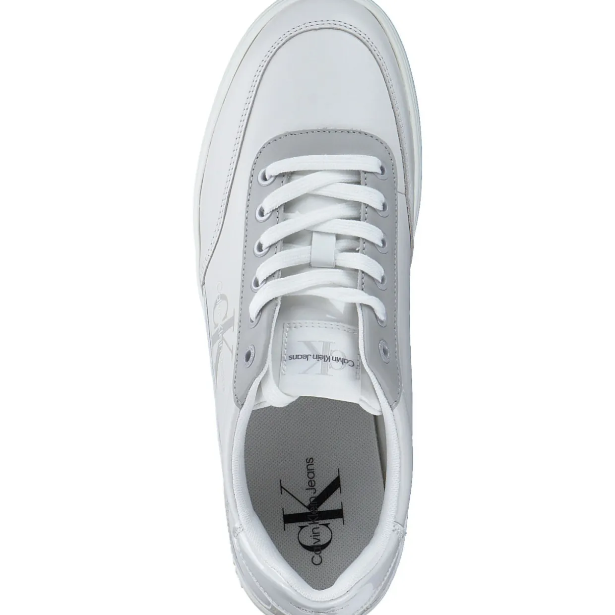 Calvin Klein YW0YW015270LE, Schnürschuhe, Damen, bright white / creamy