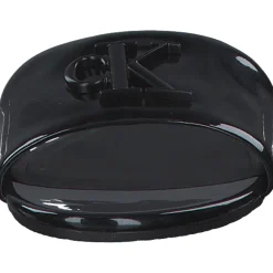 Calvin Klein YW0YW01348, Plateau-Pantoletten, Damen, black