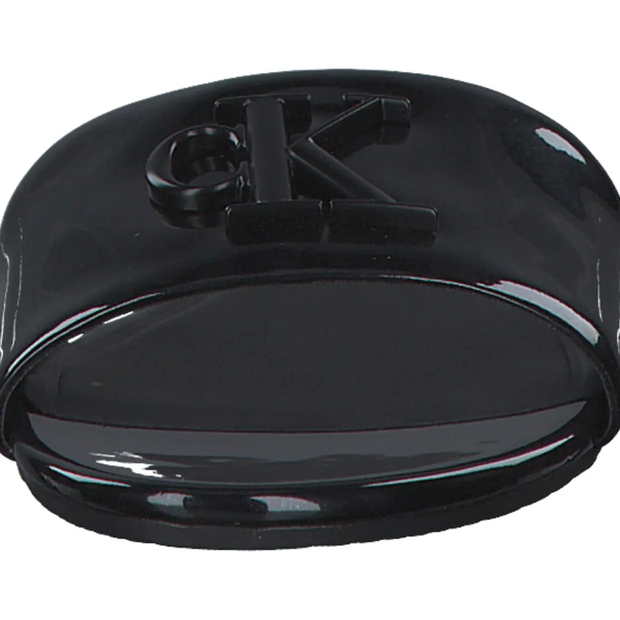 Calvin Klein YW0YW01348, Plateau-Pantoletten, Damen, black