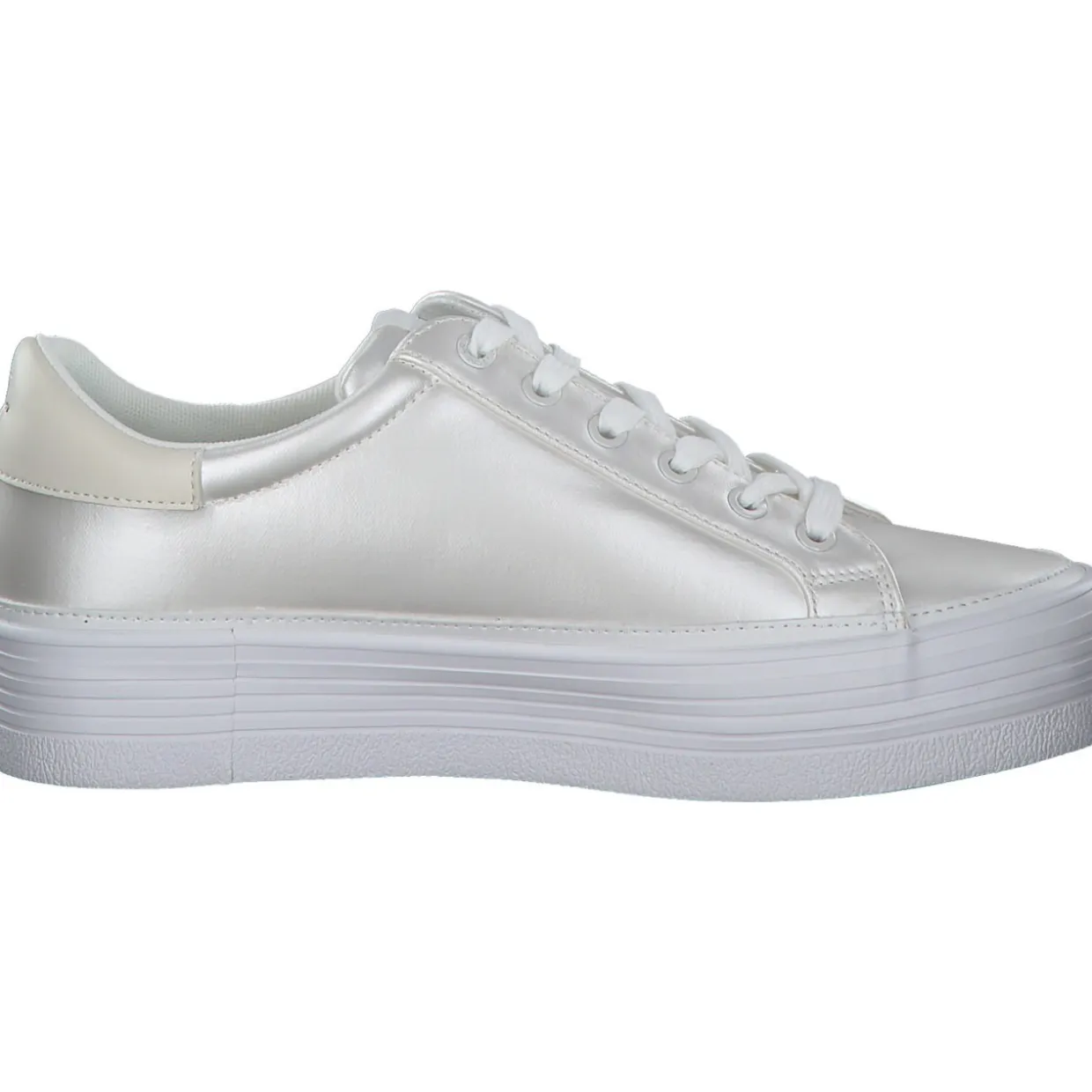 Calvin Klein YW0YW01037, Schnürschuhe, Damen, Pearlized Bright white