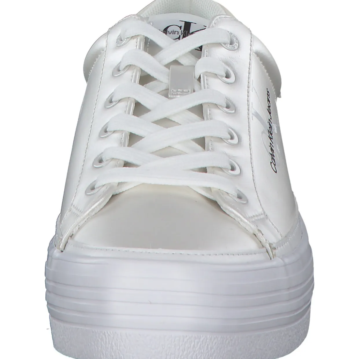 Calvin Klein YW0YW01037, Schnürschuhe, Damen, Pearlized Bright white