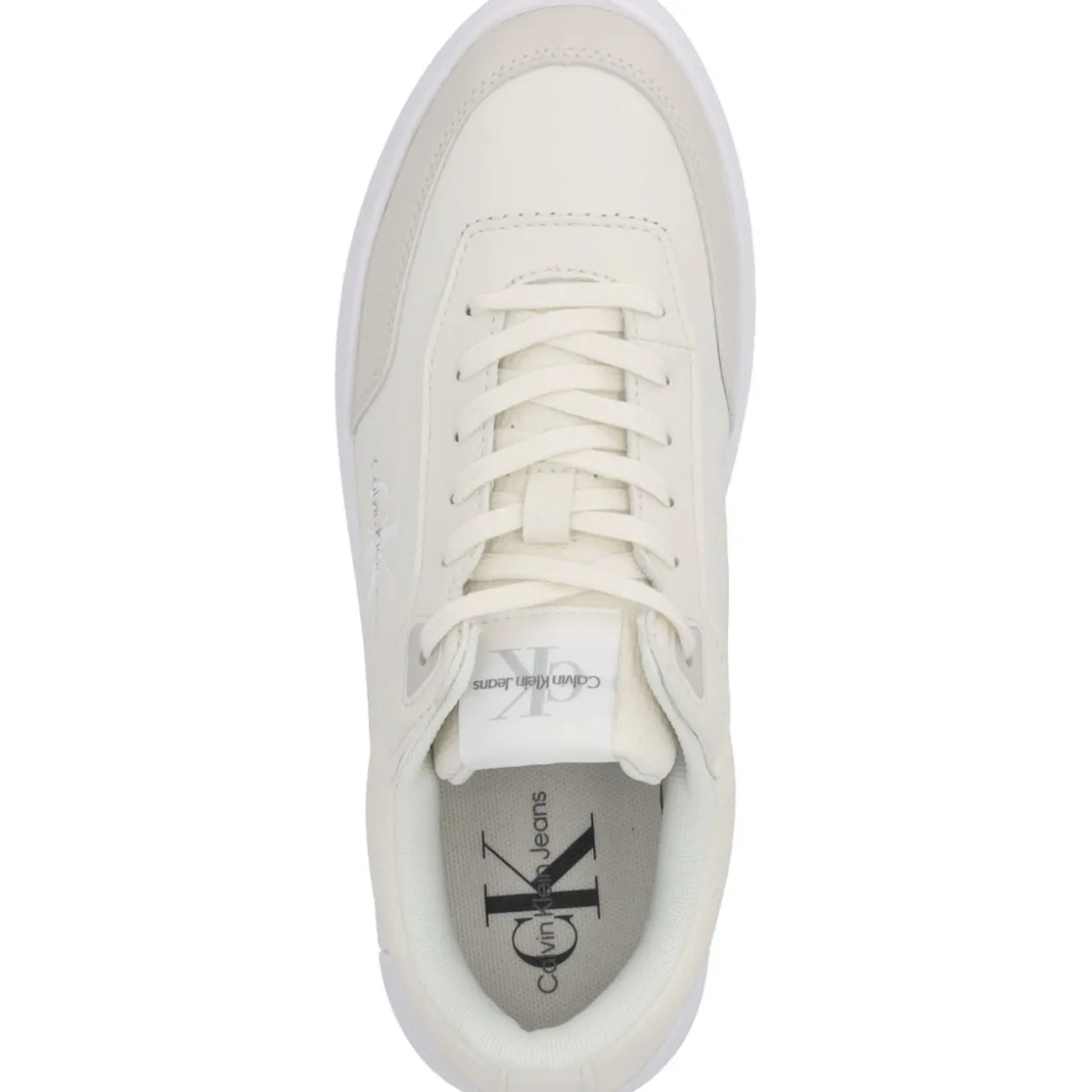 Calvin Klein YW0YW01316, Schnürschuhe, Damen, Weiß