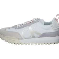 Calvin Klein YW0YW01100, Schnürschuhe, Damen, white/creamy