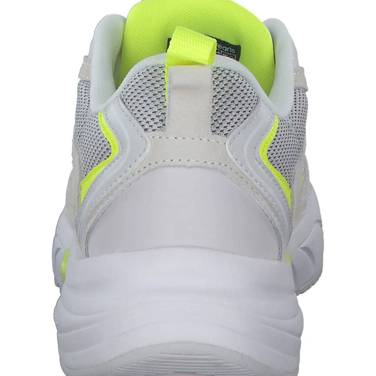 Calvin Klein YW0YW00891, Sneakers Low, Damen, Weiß (Gelb)