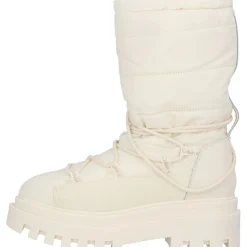Calvin Klein YW0YW01146, Winterstiefel, Damen, Weiß (Creamy White)