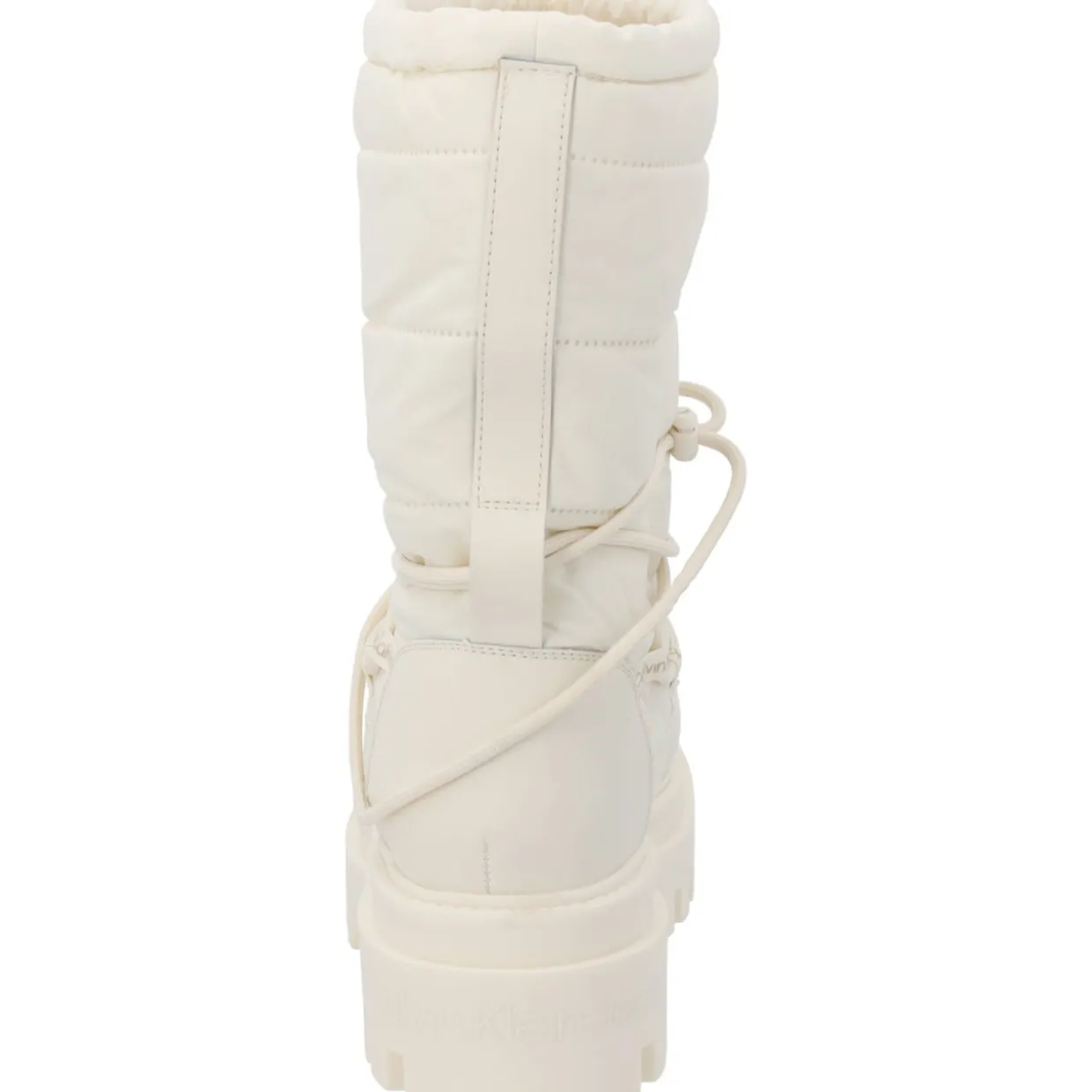 Calvin Klein YW0YW01146, Winterstiefel, Damen, Weiß (Creamy White)