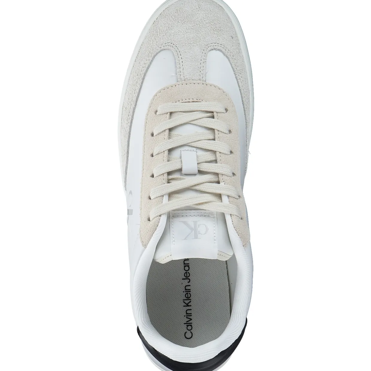 Calvin Klein YW0YW0161101W, Schnürschuhe, Damen, bright white/black