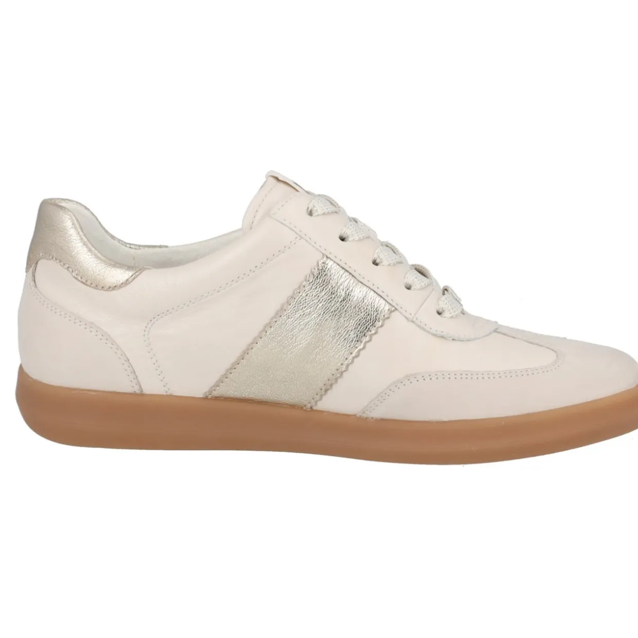 Caprice 23705, Schnürschuhe, Damen, Beige