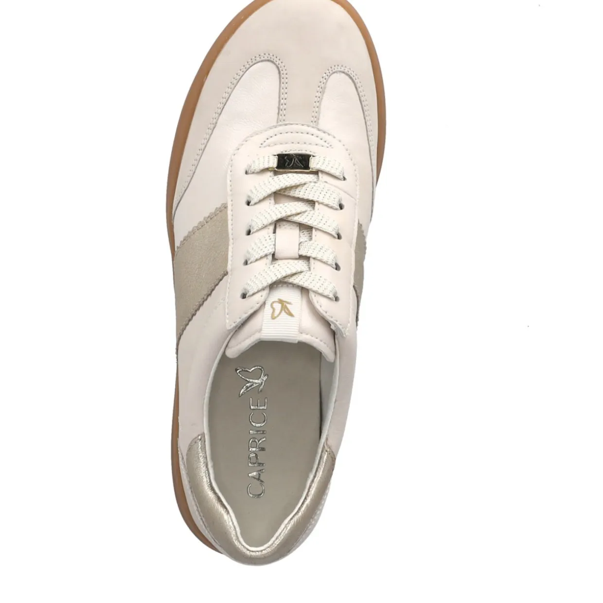 Caprice 23705, Schnürschuhe, Damen, Beige