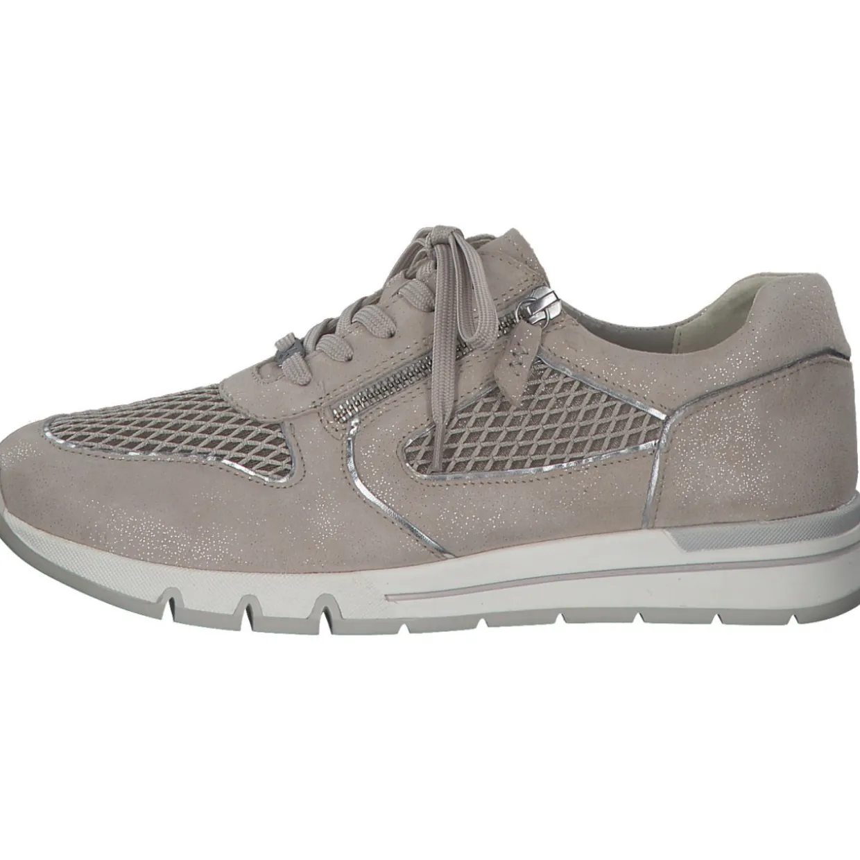 Caprice 23706, Schnürschuhe, Damen, LT GREY COMB
