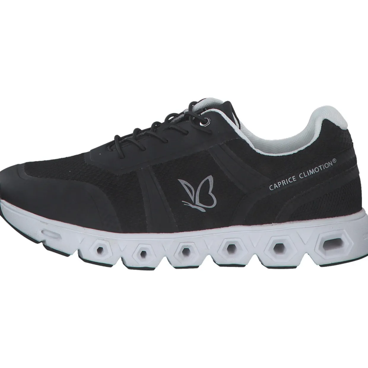 Caprice 23605, Schnürschuhe, Damen, Schwarz (Black Comb)