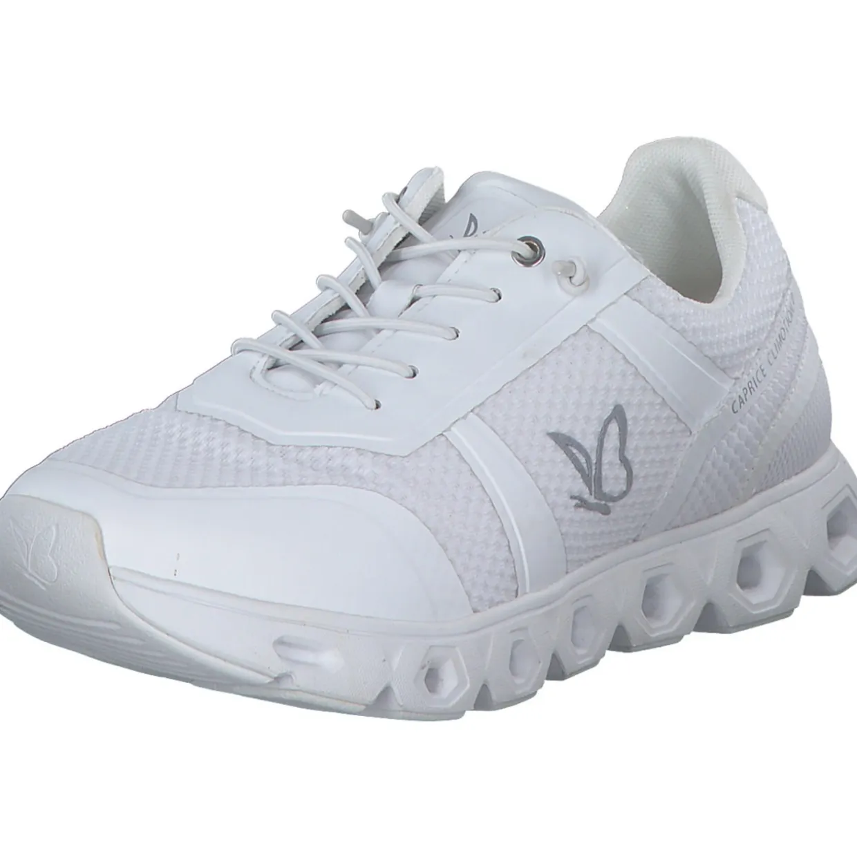 Caprice 23605, Schnürschuhe, Damen, WHITE COMB