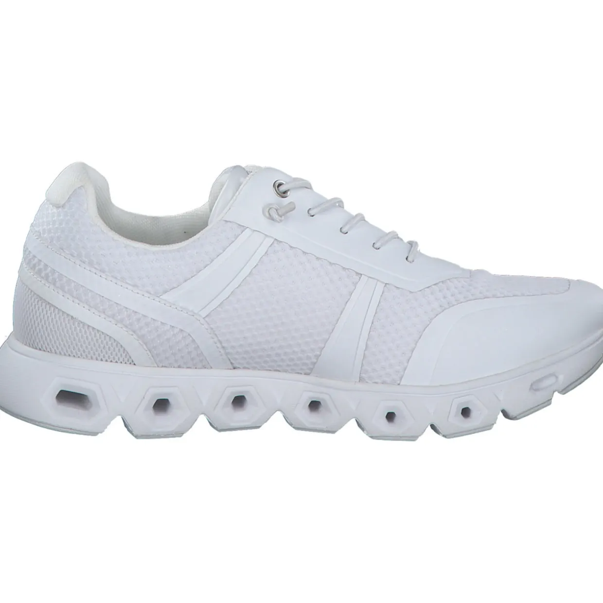 Caprice 23605, Schnürschuhe, Damen, WHITE COMB