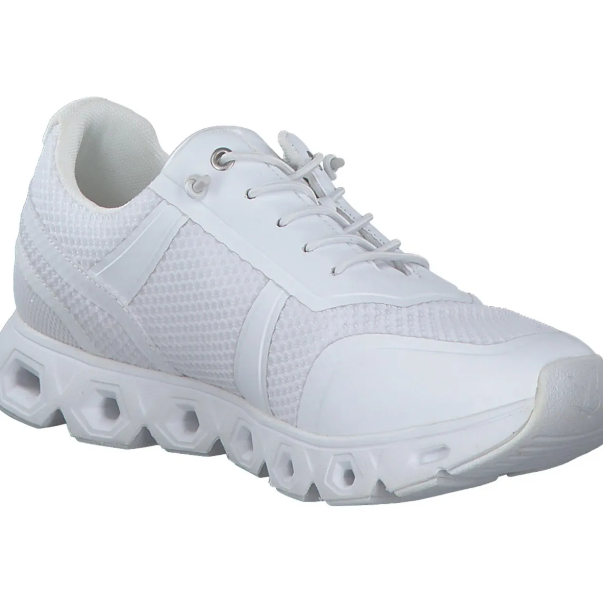 Caprice 23605, Schnürschuhe, Damen, WHITE COMB