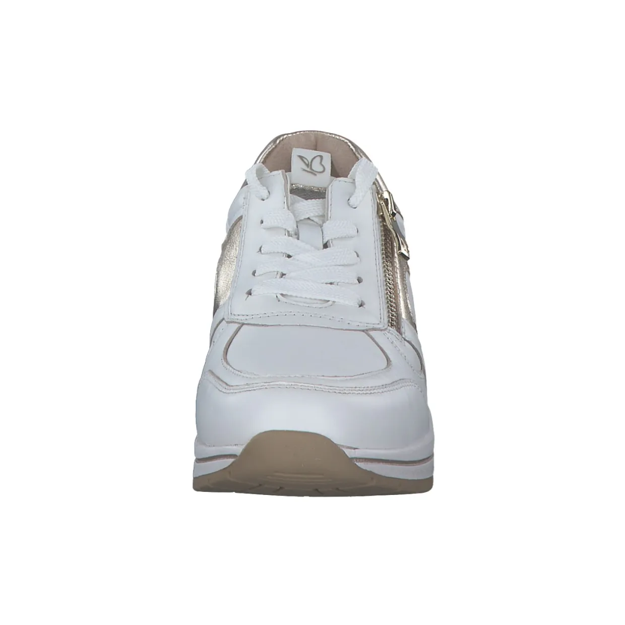 Caprice 23300, Schnürschuhe, Damen, WHITE/LIGHT GOLD