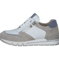 Caprice 23724, Schnürschuhe, Damen, WHITE/SILVER