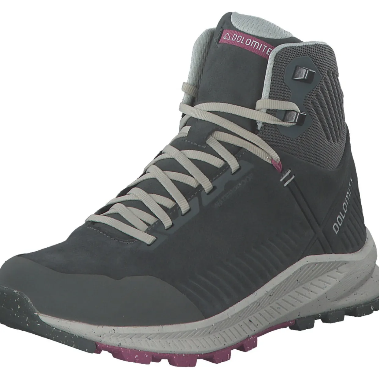 Dolomite 421119-1472 carrezza leather mid wp w's, Wanderstiefel, Damen, SILVER GREEN