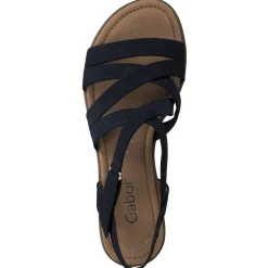Gabor Comfort Florenz 66.066, Sandaletten, Damen, Blau (Blue)