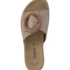 Gabor 63.745, Plateau-Pantoletten, Damen, CARAMEL