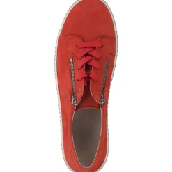 Gabor 43.334, Schnürschuhe, Damen, pumpkin (rot)