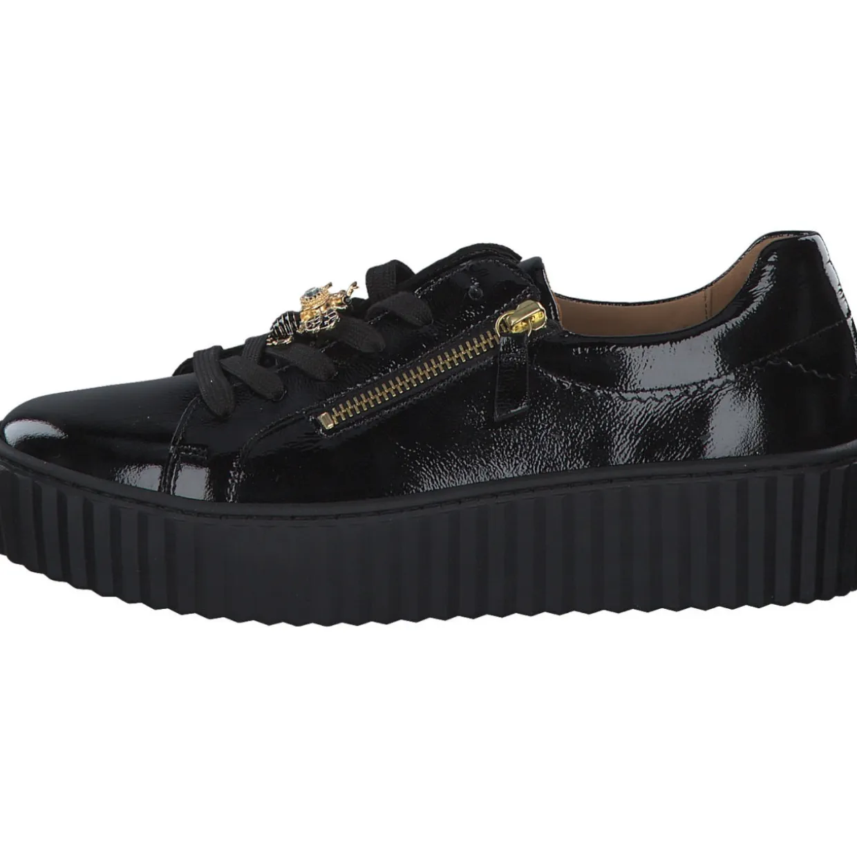 Gabor 43.201, Schnürschuhe, Damen, Schwarz