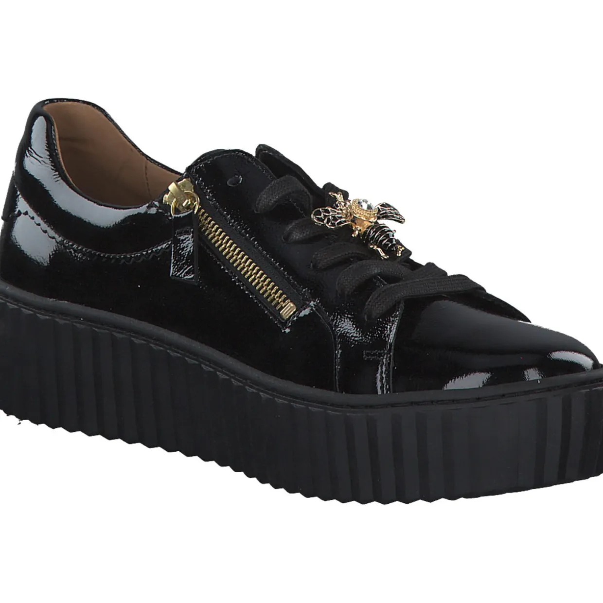 Gabor 43.201, Schnürschuhe, Damen, Schwarz