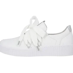 Gabor 63.333, Sneakers Low, Damen, Weiß (Weiss/Silber)