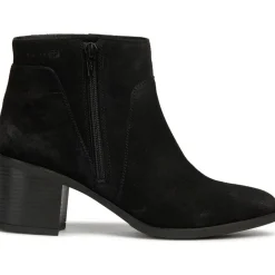 Geox D94FSA, Stiefeletten, Damen, Schwarz (Black)