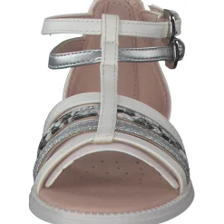 Geox J7235D, Sandalen (Kinder), Kinder, Weiß