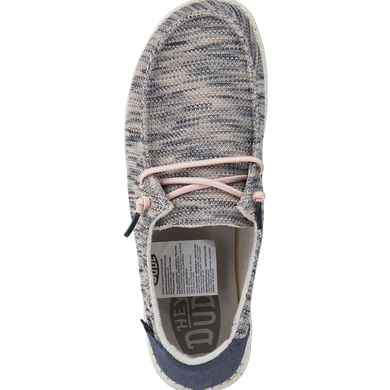 Hey Dude 40078, Schnürschuhe, Damen, rosa meliert
