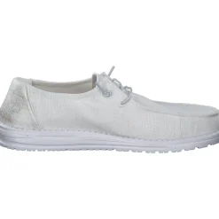 Hey Dude 40079, Schnürschuhe, Damen, weiss