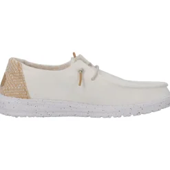 Hey Dude 40059, Schnürschuhe, Damen, white sand