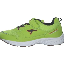 KangaROOS 10192-7049 K-Ni Keno EV, Sportliche Slipper, Kinder, limetta/dk. navy