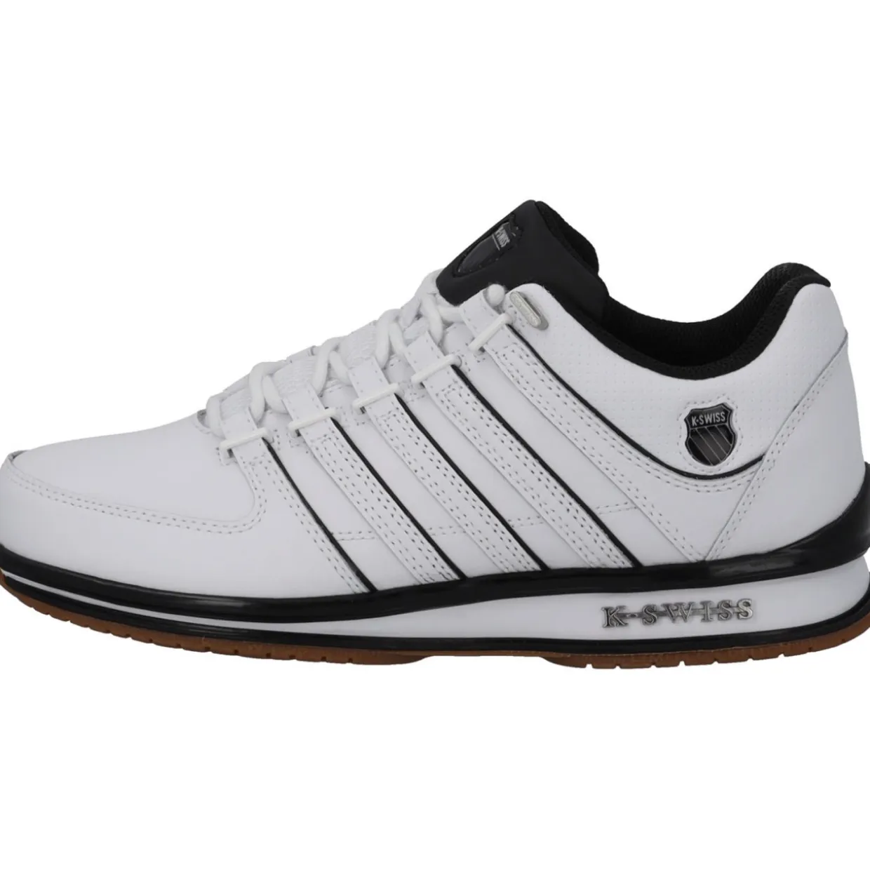 K-Swiss Rinzler 01235, Sneakers Low, Herren, Weiß/Schwarz