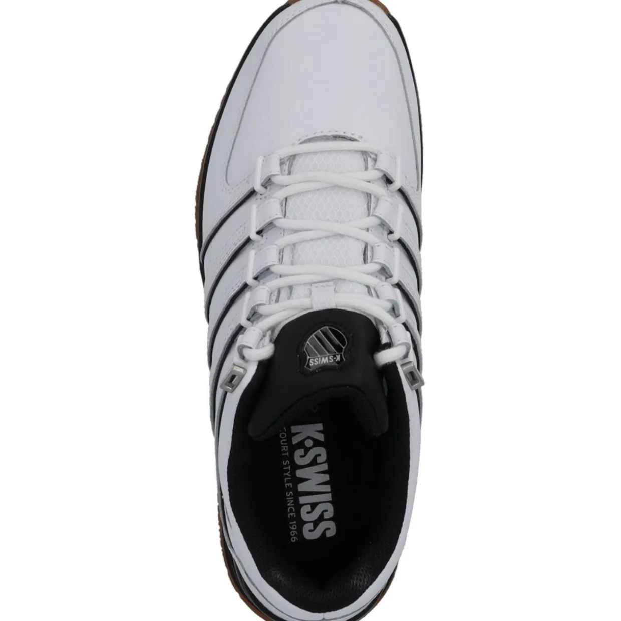K-Swiss Rinzler 01235, Sneakers Low, Herren, Weiß/Schwarz