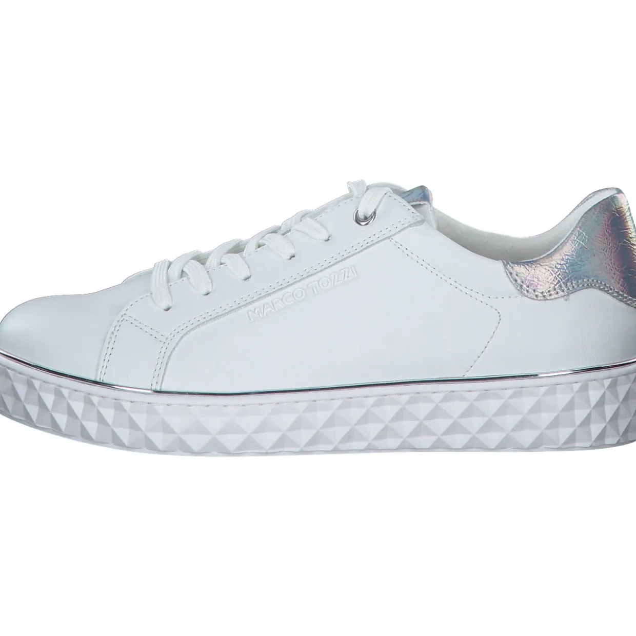 Marco Tozzi 23705, Schnürschuhe, Damen, Weiß