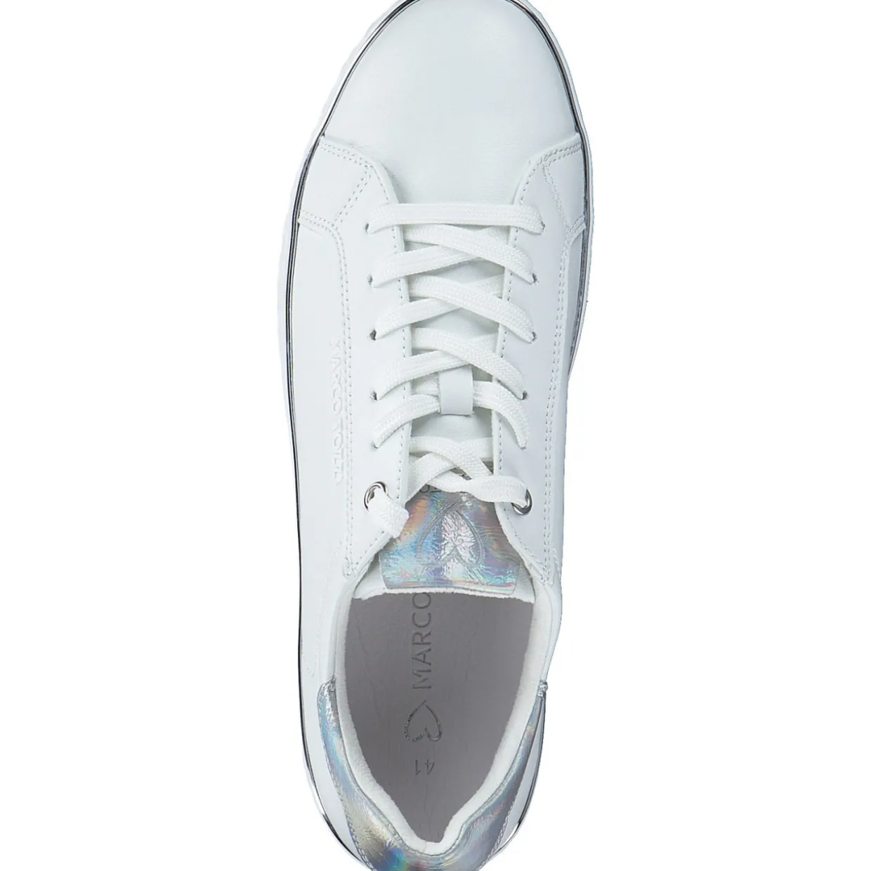 Marco Tozzi 23705, Schnürschuhe, Damen, Weiß