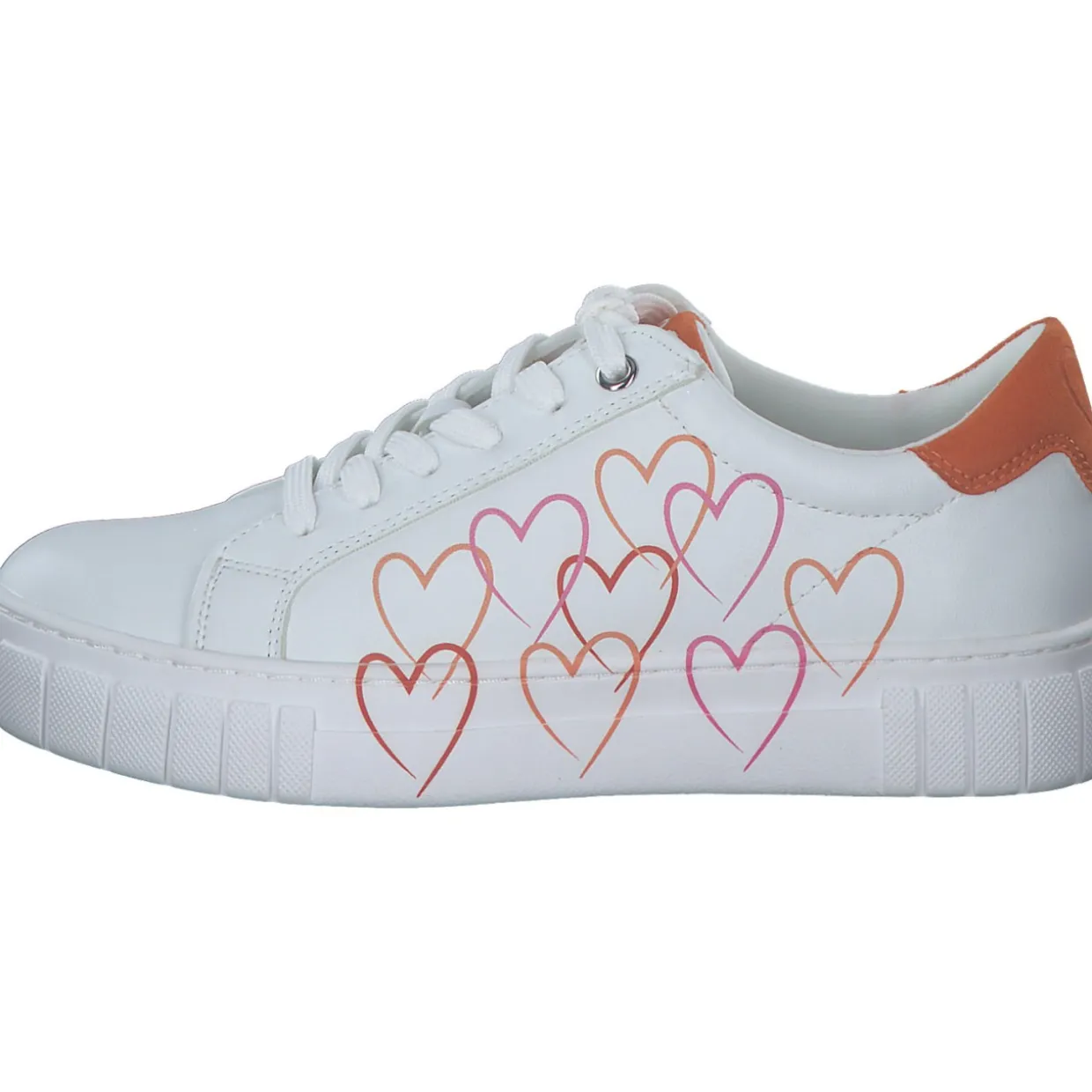 Marco Tozzi 23711-44, Schnürschuhe, Damen, WHITE COMB