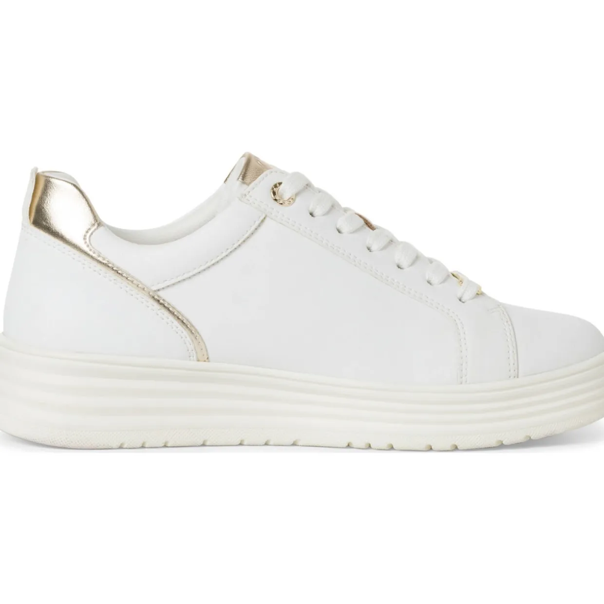 Marco Tozzi 23708-42, Schnürschuhe, Damen, WHITE COMB